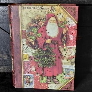 Festive Santa Claus Decorative Storage Box